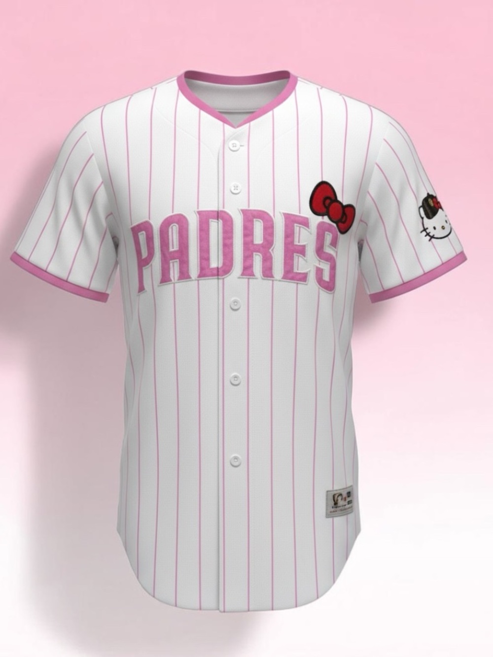 HELLO KITTY x SAN DIEGO PADRES 2026 Limited Edition Baseball Jersey (M)